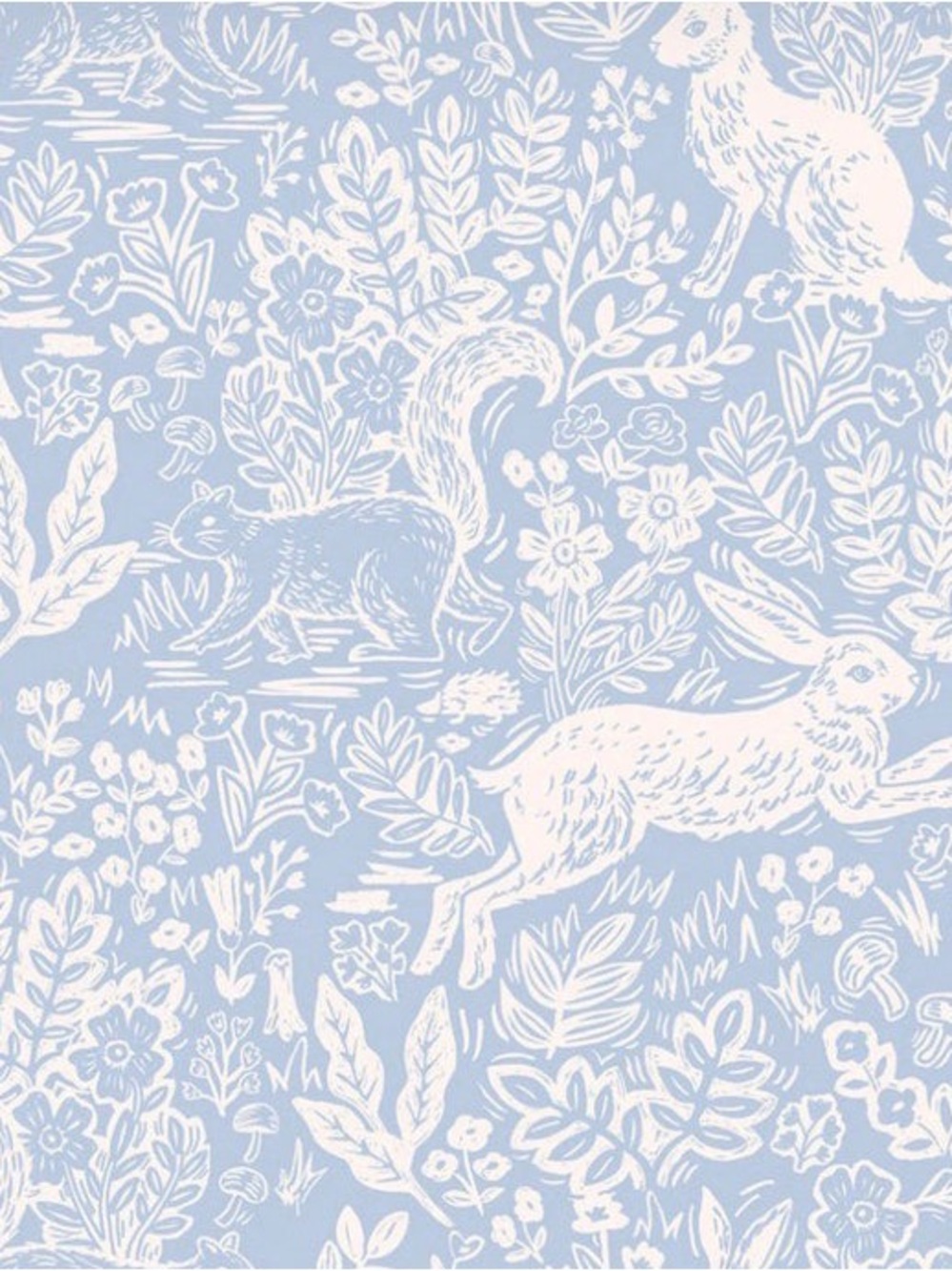 Boppy Cover Custom Rifle Paper Bunny Toile - Picture 3 of 4